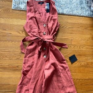 Lulus Blush Jumpsuit NWT medium